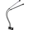 Globo lighting Treena clamp-on light LED black, 1-light source