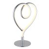 Globo lighting Amore table lamp LED chrome, 1-light source