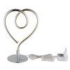 Globo lighting Amore table lamp LED chrome, 1-light source