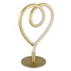 Globo lighting Amore table lamp LED gold, 1-light source