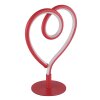 Globo lighting Amore table lamp LED red, 1-light source