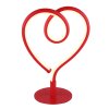 Globo lighting Amore table lamp LED red, 1-light source