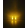 Globo lighting Candle table lamp LED transparent, clear, 1-light source