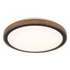 Globo lighting Bruno ceiling light LED brown, black, 1-light source