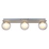 Globo lighting Ander ceiling light matt nickel, 3-light sources