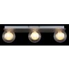 Globo lighting Ander ceiling light matt nickel, 3-light sources