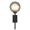 Globo lighting Ander wall light black, 1-light source