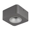 Globo lighting Hangarau ceiling light LED grey, 1-light source