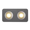 Globo lighting Hangarau ceiling light LED grey, 1-light source