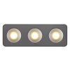 Globo lighting Hangarau ceiling light LED grey, 1-light source