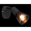 Globo lighting Satella ceiling light, ceiling spotlight, wall light, wall spotlight black, 1-light source