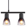 Globo lighting Satella hanging light black, 4-light sources