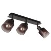 Globo lighting Satella ceiling light, ceiling spotlight, wall light, wall spotlight chrome, black, 3-light sources