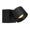 Globo lighting Rae ceiling light LED black, 1-light source