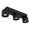 Globo lighting Rae ceiling light LED black, 3-light sources