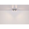 Globo lighting Verpax ceiling light, ceiling spotlight, wall light, wall spotlight matt nickel, 2-light sources