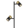 Globo lighting Brisbon floor lamp black, 2-light sources