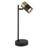 Globo lighting Brisbon table lamp black, 1-light source