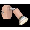 Globo lighting Matrix ceiling light, ceiling spotlight, wall light, wall spotlight pink, 1-light source