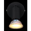 Globo lighting Matrix ceiling light, ceiling spotlight, wall light, wall spotlight black, 1-light source