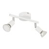 Globo lighting Matrix ceiling light, ceiling spotlight, wall light, wall spotlight white, 2-light sources