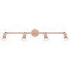 Globo lighting Matrix ceiling light, ceiling spotlight, wall light, wall spotlight pink, 4-light sources