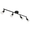 Globo lighting Matrix ceiling light, ceiling spotlight, wall light, wall spotlight black, 4-light sources