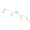 Globo lighting Matrix ceiling light, ceiling spotlight, wall light, wall spotlight white, 4-light sources