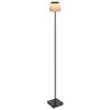 Globo lighting Gregoir floor lamp LED black, 1-light source