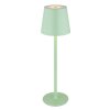 Globo lighting Vannie table lamp LED green, 1-light source