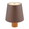 Globo lighting Vannie table lamp LED brown, 1-light source