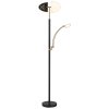 Globo lighting Tirana ceiling light LED bronze, black, 1-light source