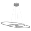 Globo lighting Spira hanging light LED chrome, silver, 1-light source