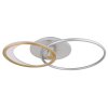 Globo lighting Umbra ceiling light LED gold, silver, 1-light source, Remote control