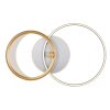 Globo lighting Umbra ceiling light LED gold, silver, 1-light source, Remote control