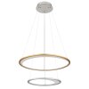 Globo lighting Umbra hanging light LED gold, silver, 1-light source, Remote control