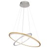 Globo lighting Umbra hanging light LED gold, silver, 1-light source, Remote control