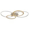 Globo lighting Umbra ceiling light LED gold, silver, 1-light source, Remote control