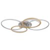 Globo lighting Umbra ceiling light LED gold, silver, 1-light source, Remote control