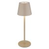 Globo lighting I table lamp LED sand-coloured, 1-light source