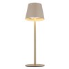 Globo lighting I table lamp LED sand-coloured, 1-light source