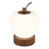 Globo lighting Evalina table lamp LED brown, 1-light source