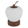 Globo lighting Evalina table lamp LED brown, 1-light source