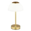 Globo lighting Sarima table lamp LED brass, 1-light source