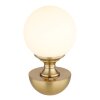 Globo lighting Tabina table lamp LED brass, 1-light source