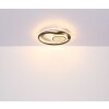 Globo lighting Pikara ceiling light LED Wood like finish, 1-light source