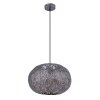 Globo lighting Solera hanging light silver, 1-light source