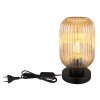 Globo lighting Normy table lamp black, 1-light source