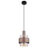 Globo lighting Milley hanging light black, 1-light source