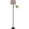 Globo lighting Sunna floor lamp black, 1-light source